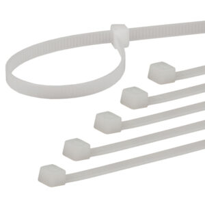 Abraçadeiras de Nylon - Branco