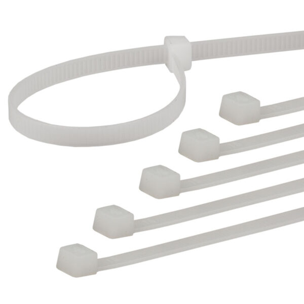 Abraçadeiras de Nylon - Branco