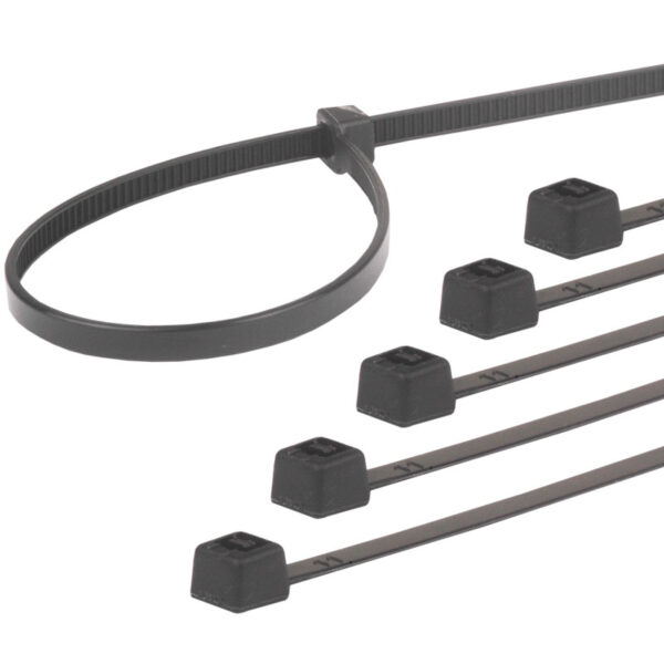 Abraçadeiras de Nylon - Preto